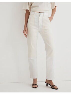 Madewell The Curvy '90s Straight Jean Two-Tone Women's Size 33 New With Tags!